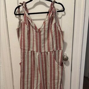 SHEIN Boho Feels Striped jumpsuit